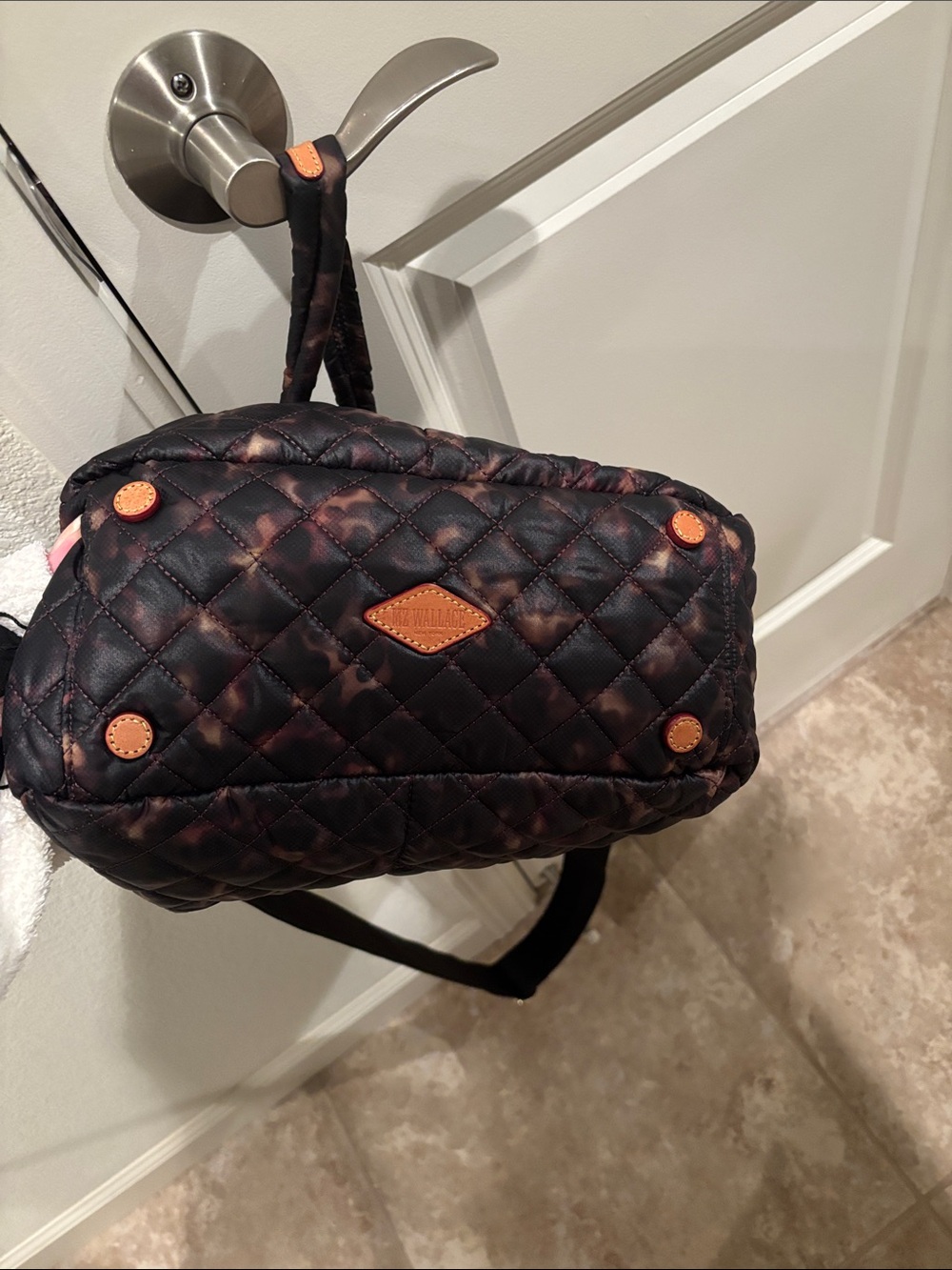MZ Wallace Metro Quatro Bag in Tortoise - Picture 8 of 10